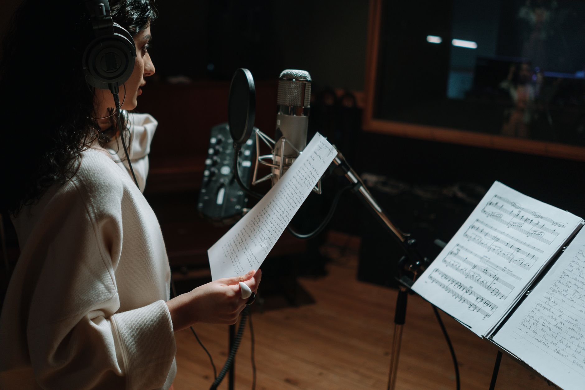 Studio Microphone Setup